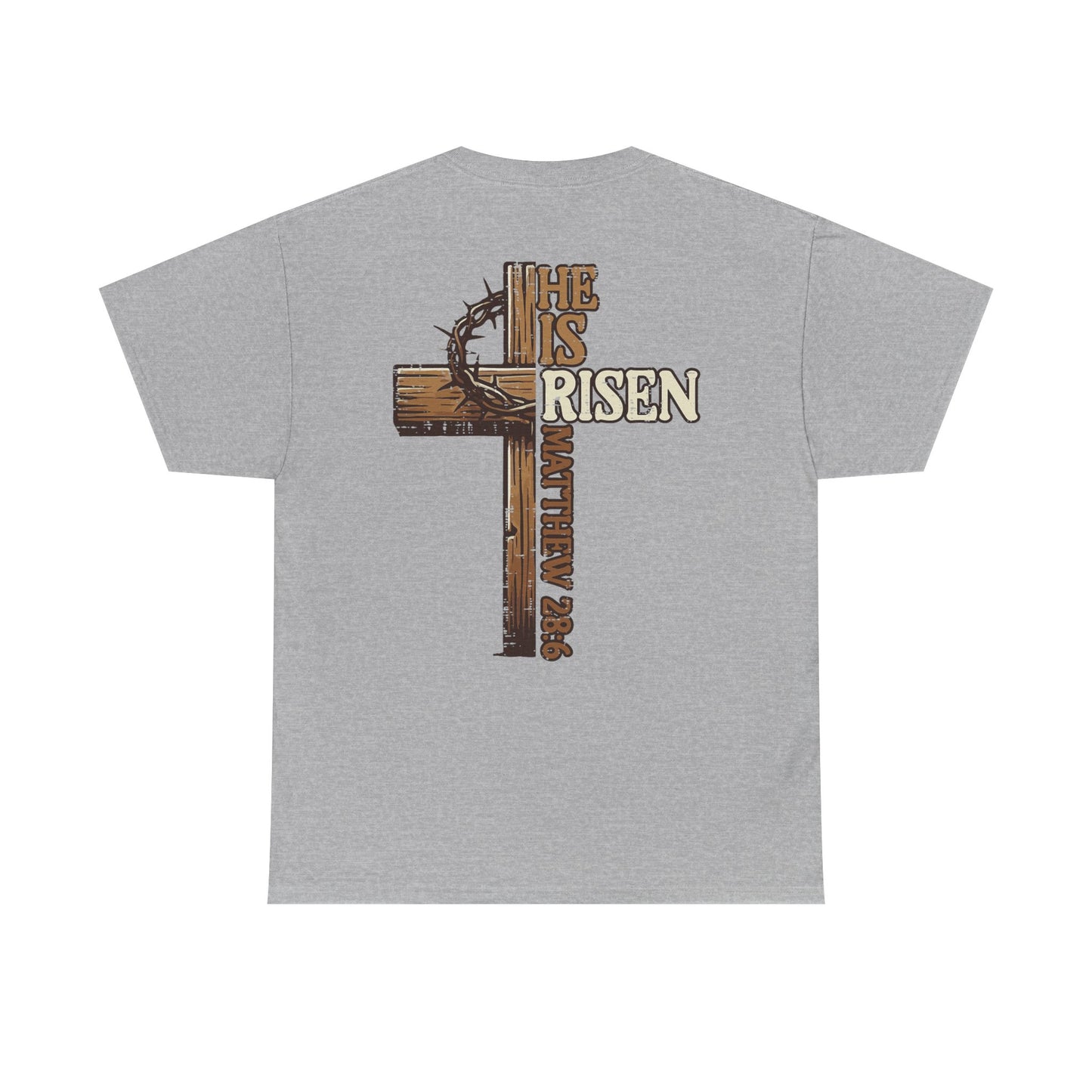 'He is Risen' Unisex Cotton T-Shirt
