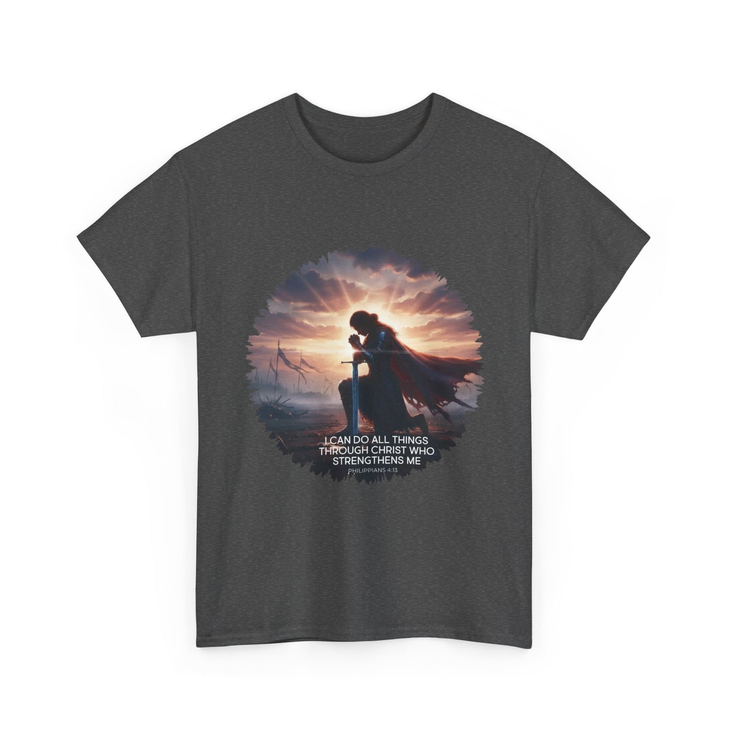 "He Strengthens Me" Unisex T-Shirt