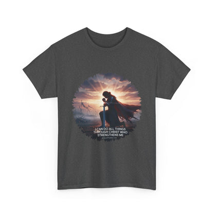 "He Strengthens Me" Unisex T-Shirt