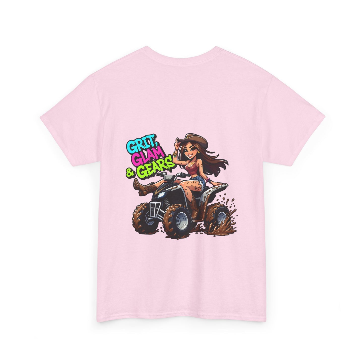 "Grit, Grit & Gears" Unisex Cotton T-Shirt