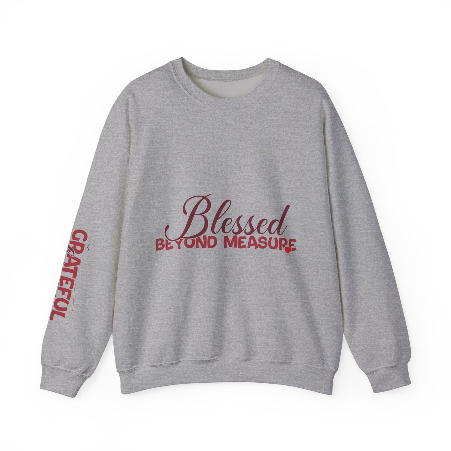 "Blessed & Grateful" Crewneck Sweatshirt