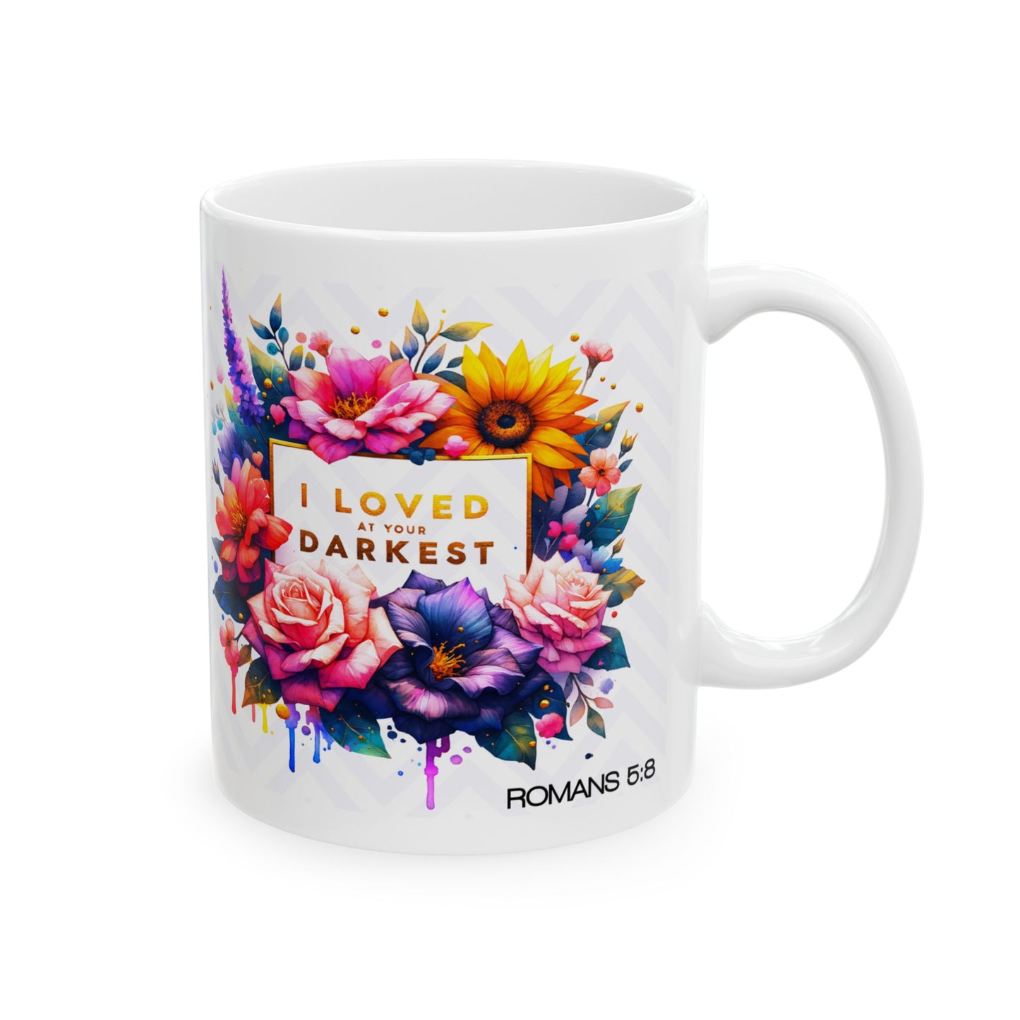 "Loved In Darkness" Mug