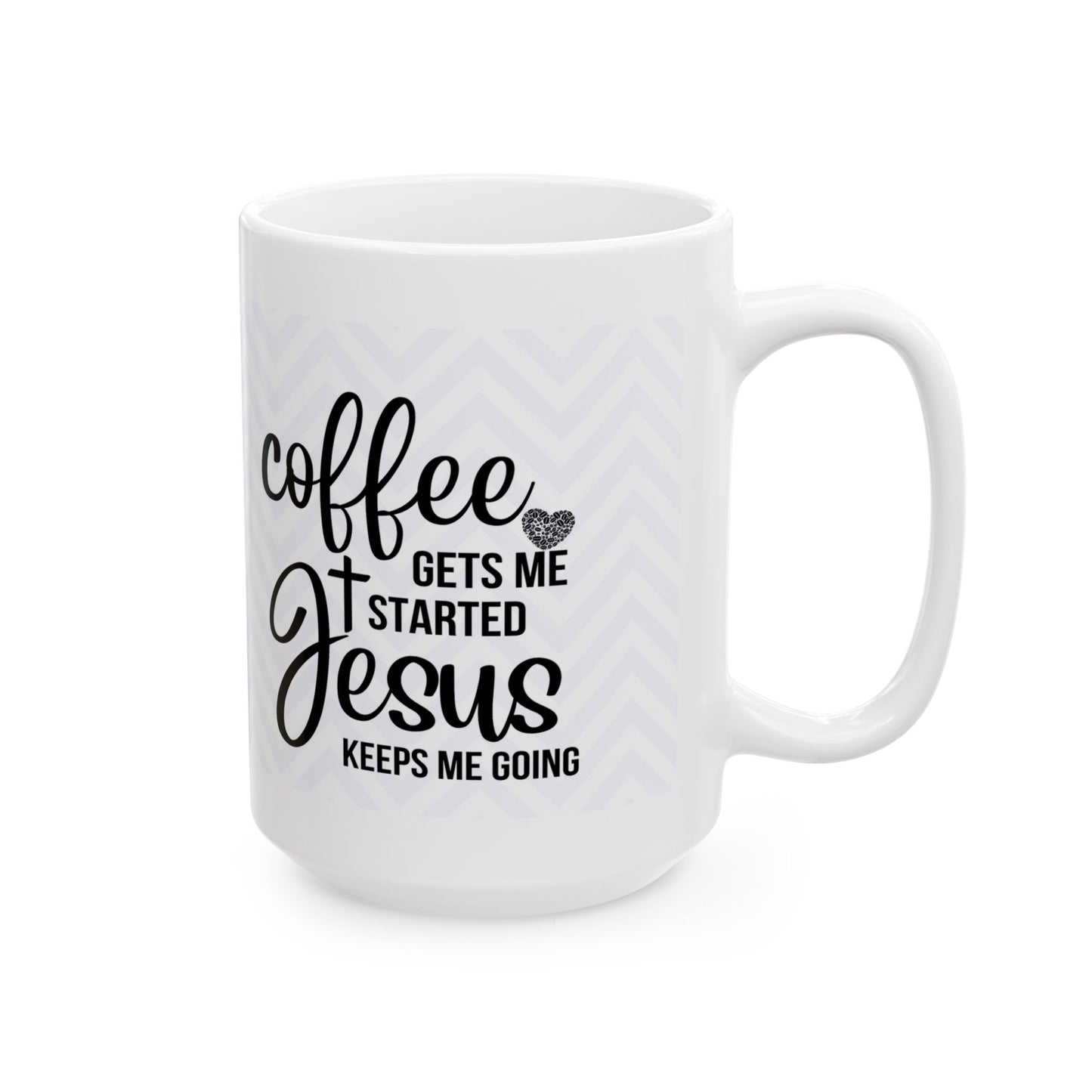 "Coffee with Jesus" Mug
