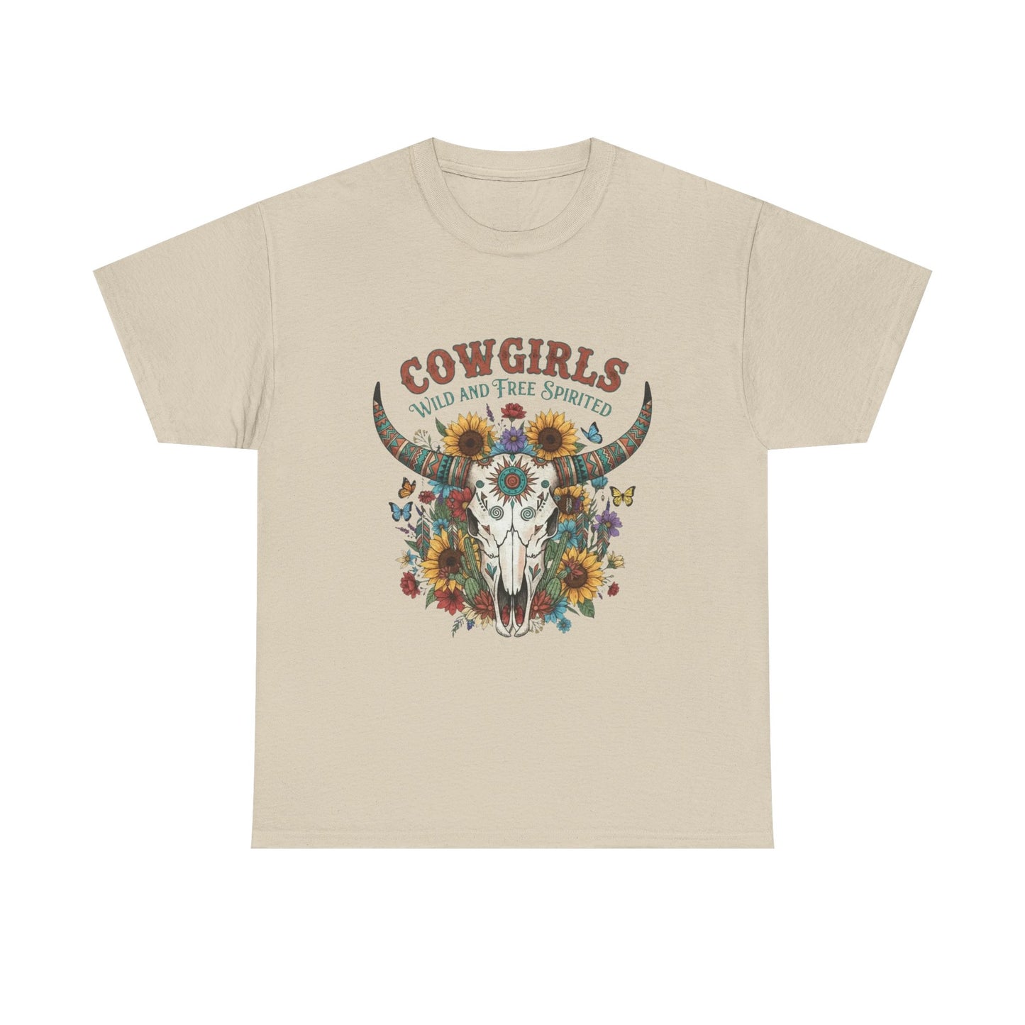 "Cowgirls Wild and Free Spirited" Unisex T-Shirt