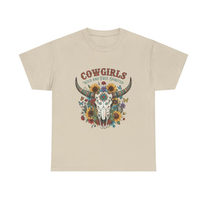 "Cowgirls Wild and Free Spirited" Unisex T-Shirt