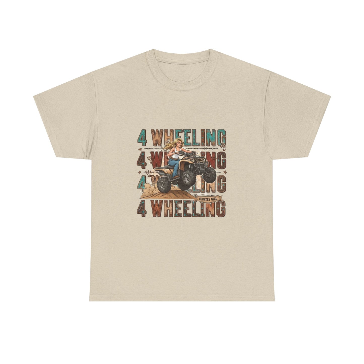"4 Wheeling" Unisex T-Shirt
