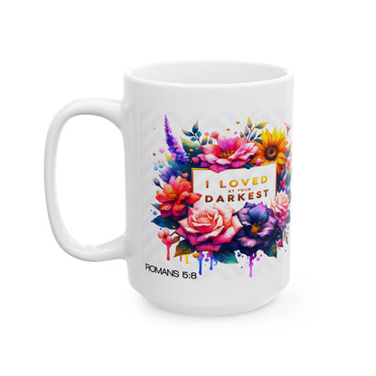 "Loved In Darkness" Mug