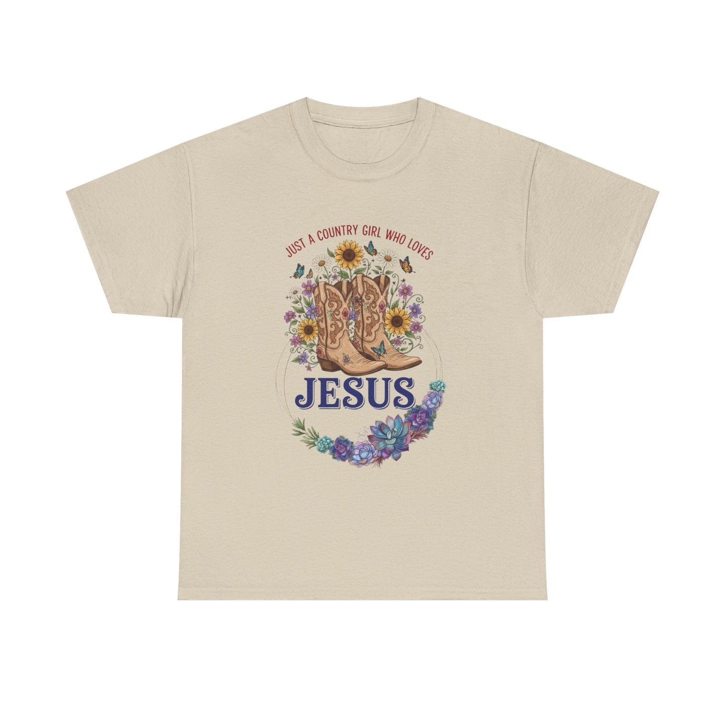 "Girl Who Loves Jesus" Unisex T-Shirt