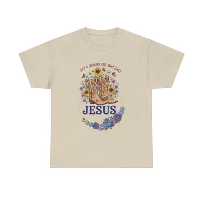 "Girl Who Loves Jesus" Unisex T-Shirt