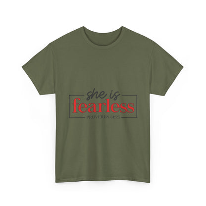 "She Is Fearless" Unisex T-Shirt