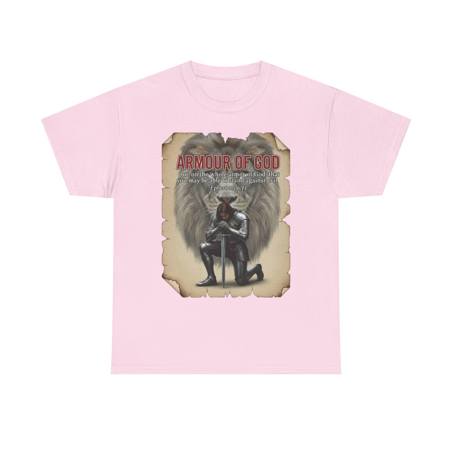 "Armour of God - Male Knight" Unisex T-Shirt