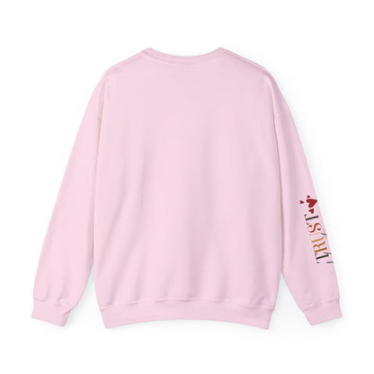 "Faith Over Fear" Inspirational Unisex Heavy Blend™ Crewneck Sweatshirt