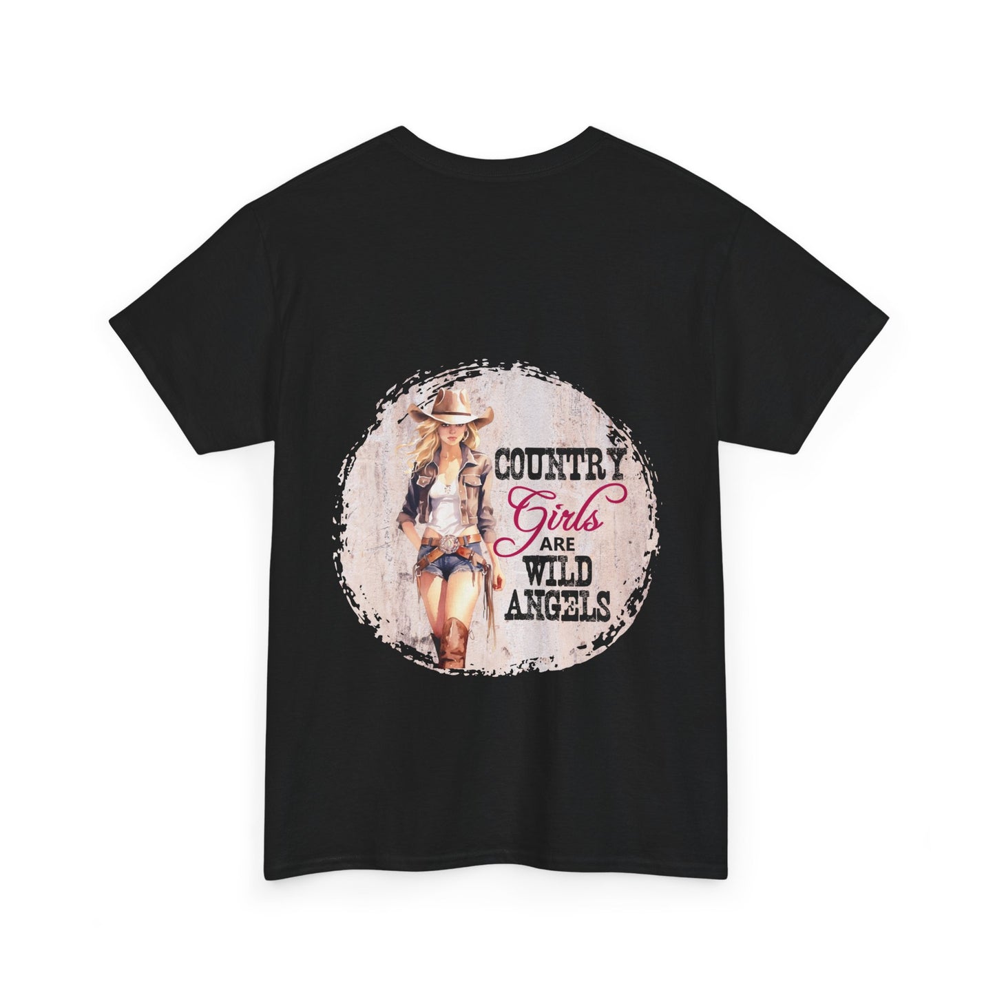 "Country Girls Wild Angels" Unisex Cotton T-Shirt