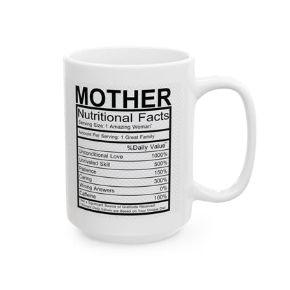 "Nutritional Mom Facts" Mug