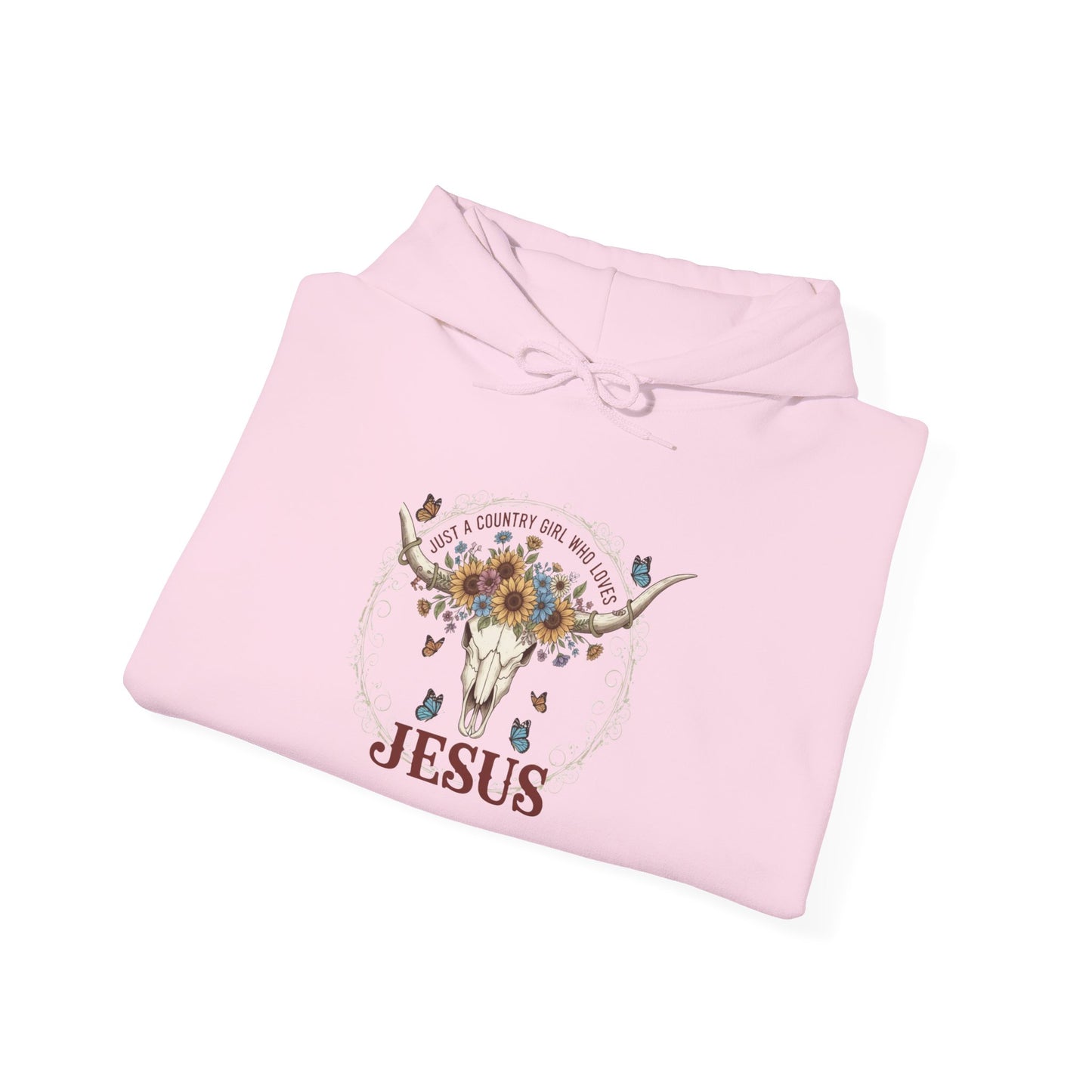 "Girl Loves Jesus" Unisex Hoodie Sweatshirt