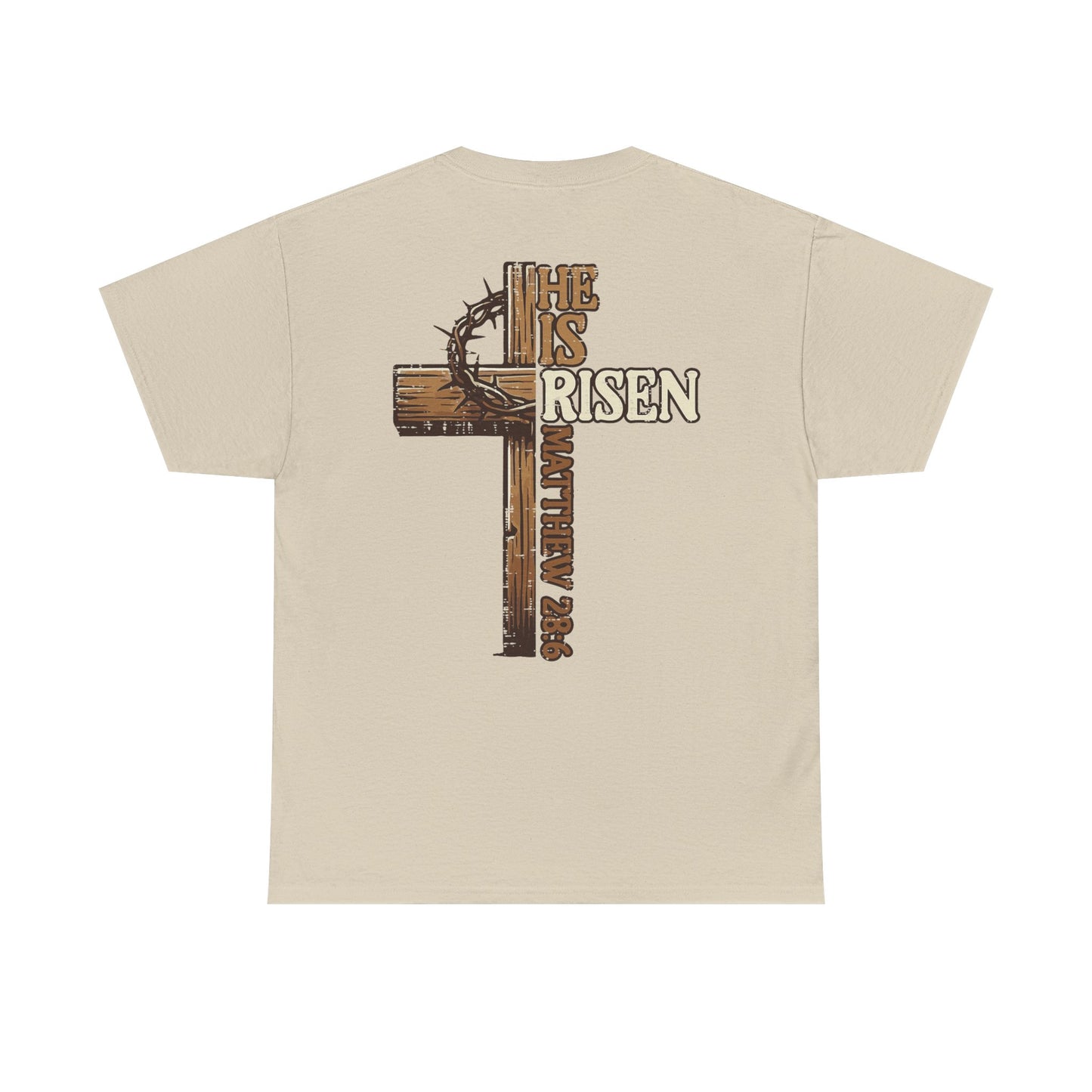 'He is Risen' Unisex Cotton T-Shirt