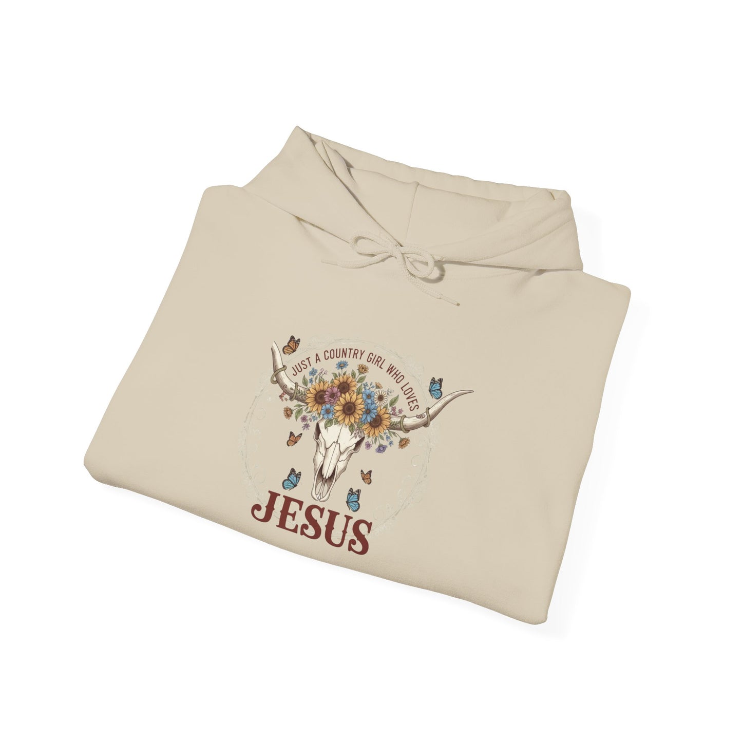 "Girl Loves Jesus" Unisex Hoodie Sweatshirt