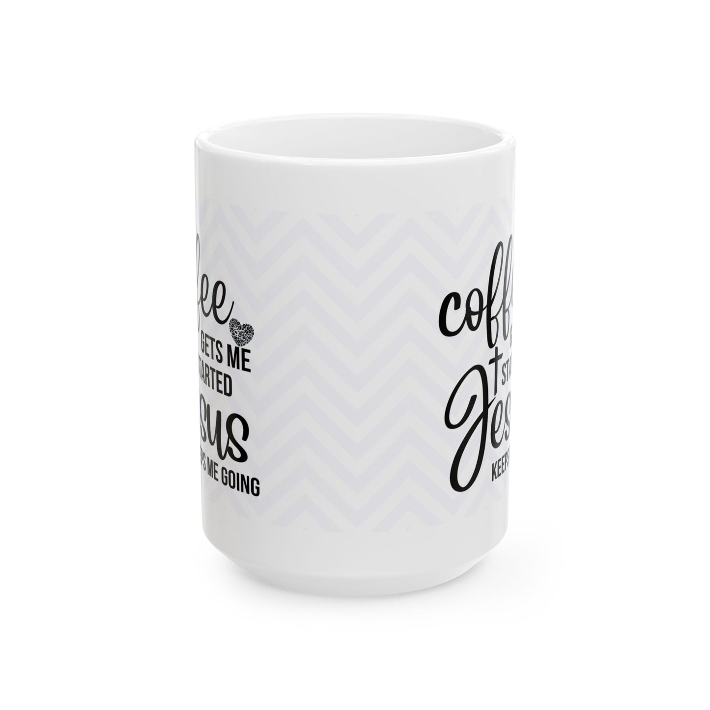 "Coffee with Jesus" Mug