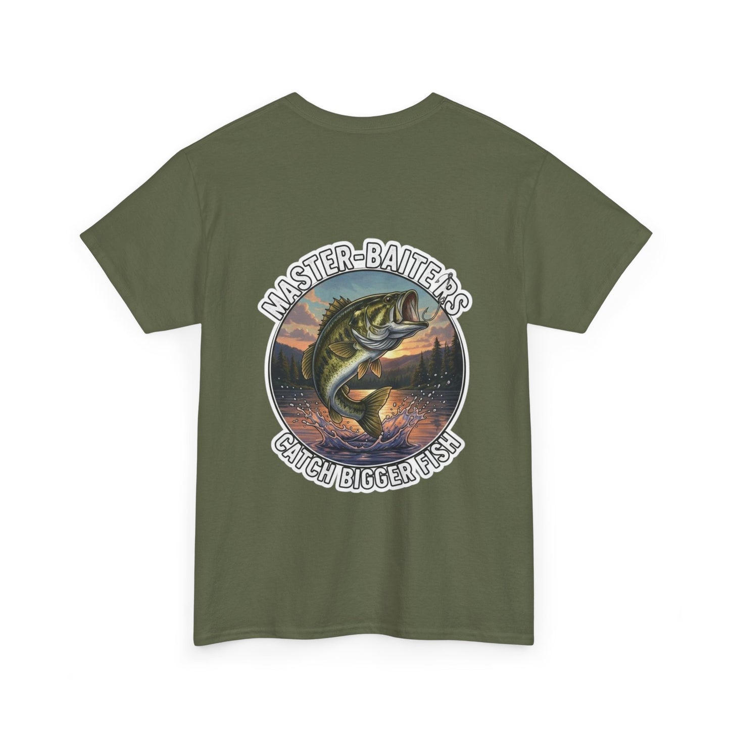 "Master Baiters Catch Bigger Fish" Unisex Cotton T-Shirt