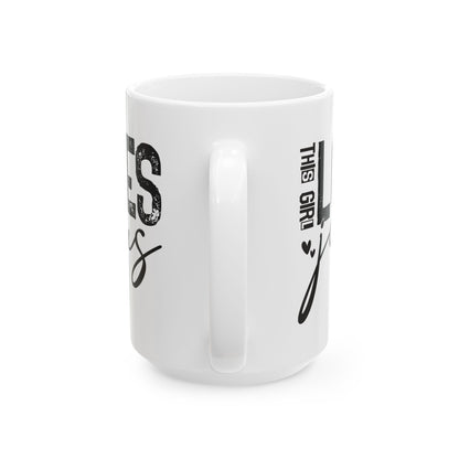"This Girl Loves Jesus" Mug