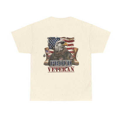 Proud Veteran Unisex Cotton T-Shirt