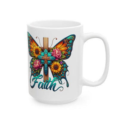 "Butterfly Faith" Mug