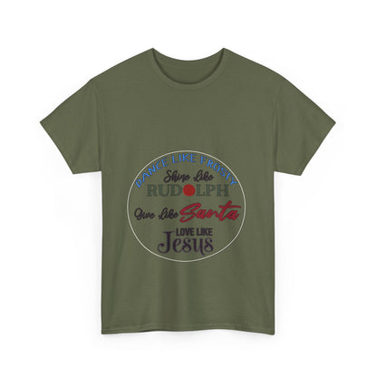 "Dance Like Frosty" Unisex Heavy Cotton T-Shirt