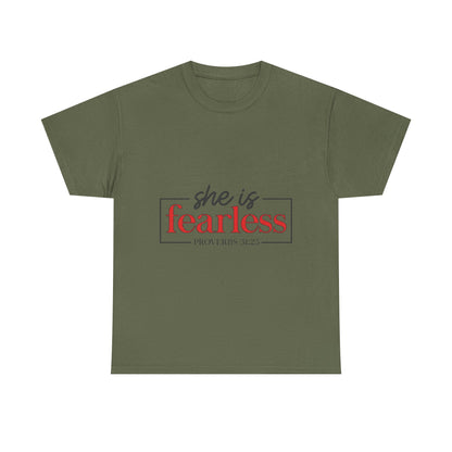 "She Is Fearless" Unisex T-Shirt
