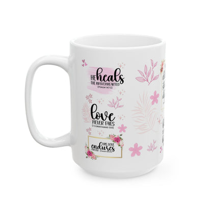 "She Is Clothed in Strength & Dignity" Mug