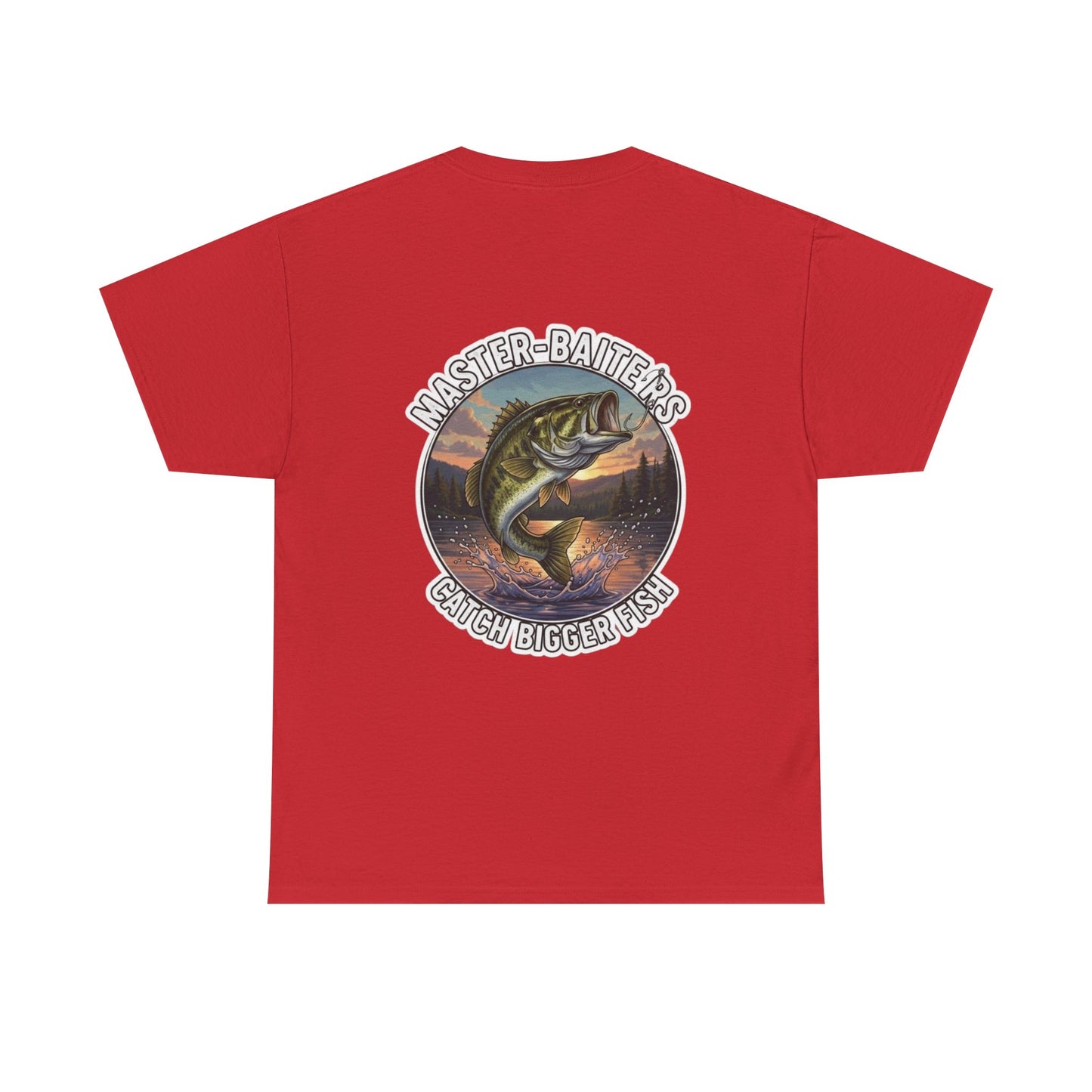 "Master Baiters Catch Bigger Fish" Unisex Cotton T-Shirt
