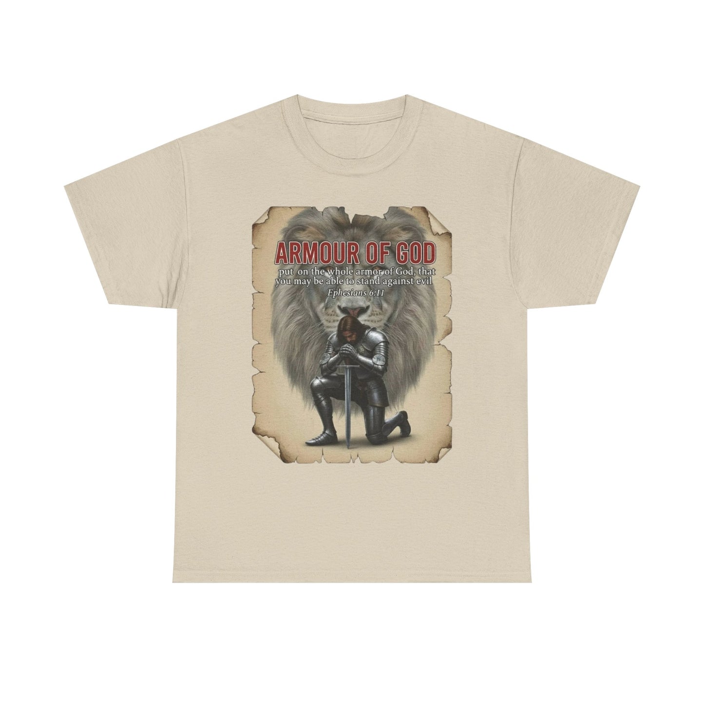 "Armour of God - Male Knight" Unisex T-Shirt