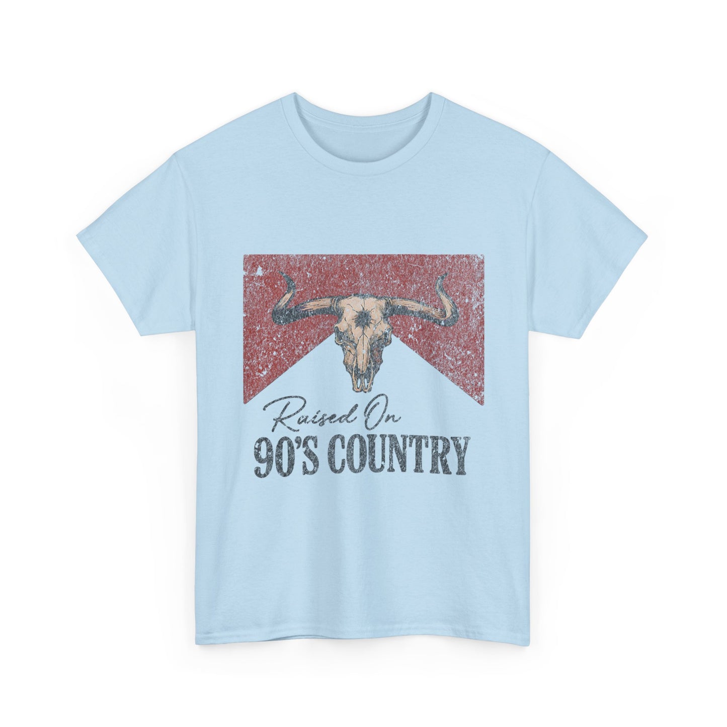"90's Raised On Country Music" Unisex Cotton T-Shirt