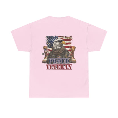 Proud Veteran Unisex Cotton T-Shirt