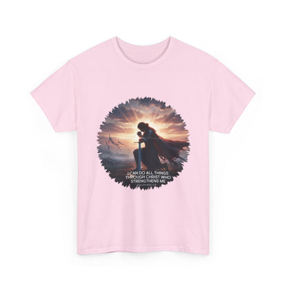 "He Strengthens Me" Unisex T-Shirt
