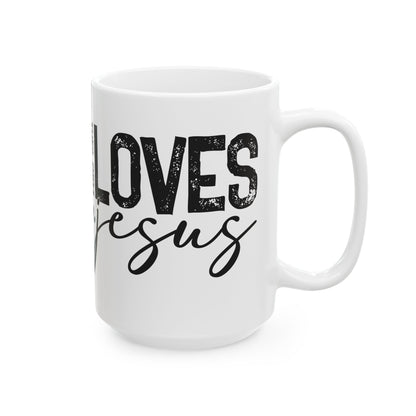 "This Girl Loves Jesus" Mug