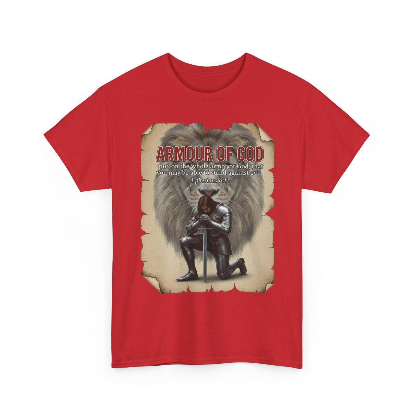 "Armour of God - Male Knight" Unisex T-Shirt