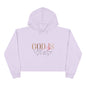 "God Is Still Writing Your Story" Crop Hoodie -