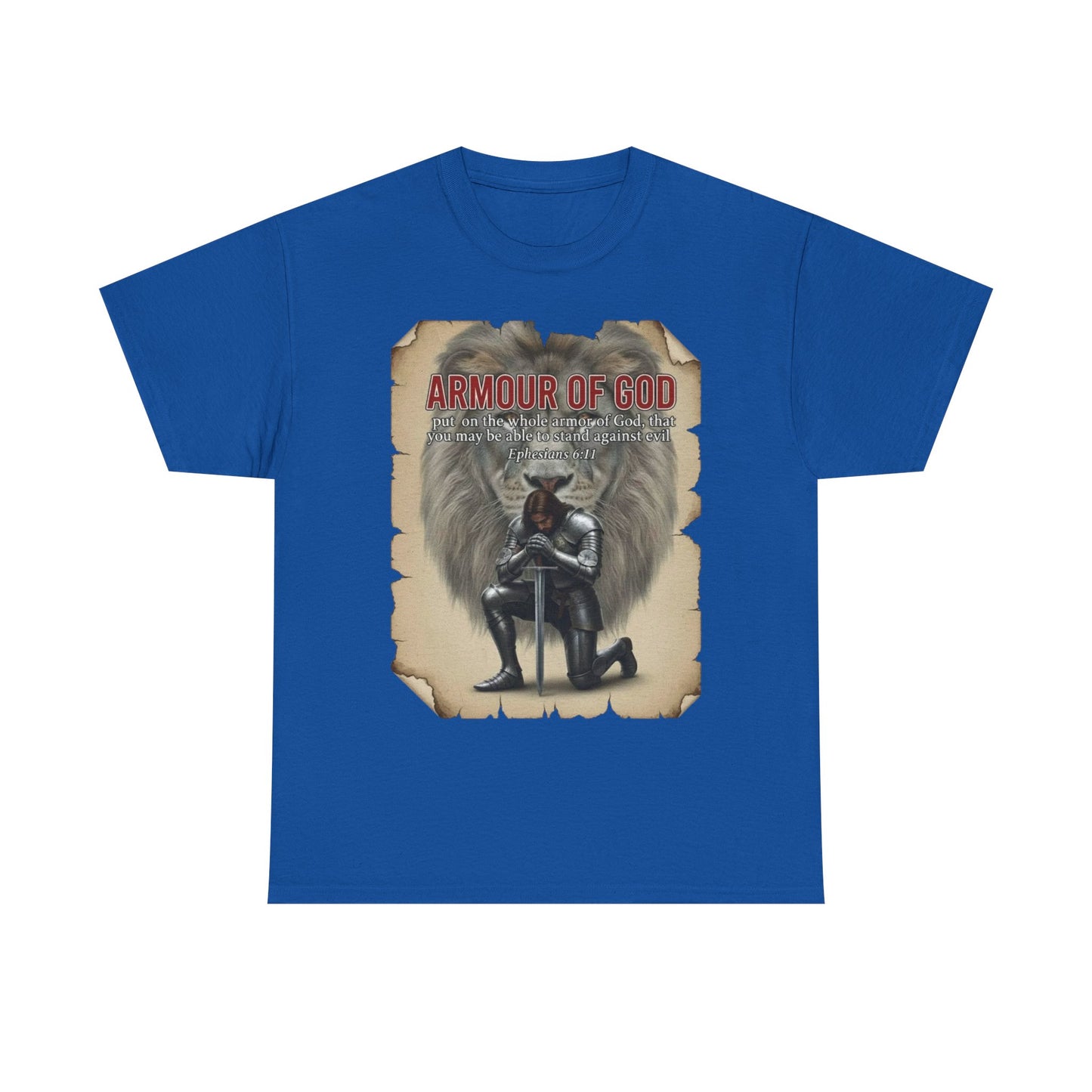 "Armour of God - Male Knight" Unisex T-Shirt