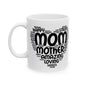 "Mom Word Art" Mug
