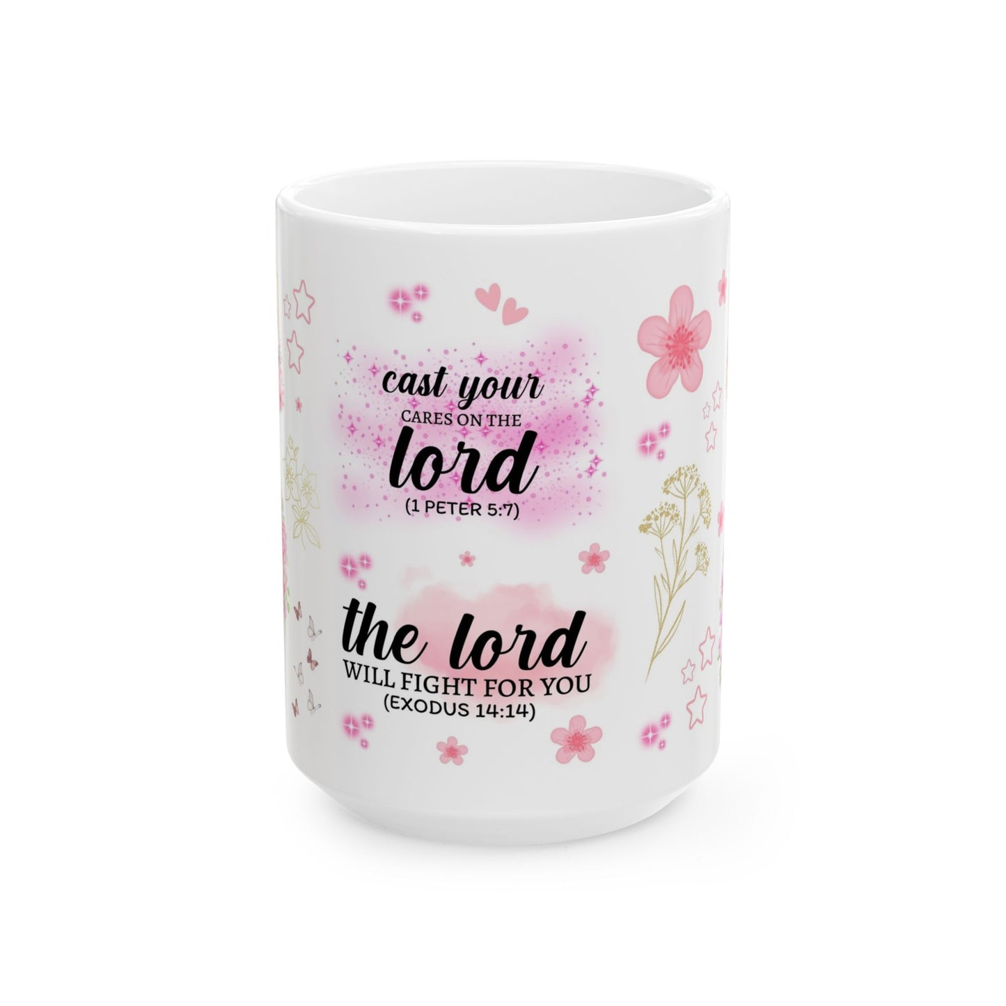 "Cast Your Cares" Mug