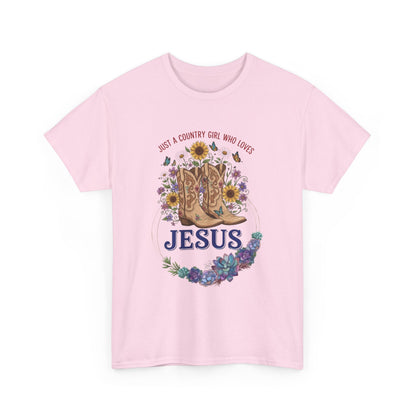 "Girl Who Loves Jesus" Unisex T-Shirt