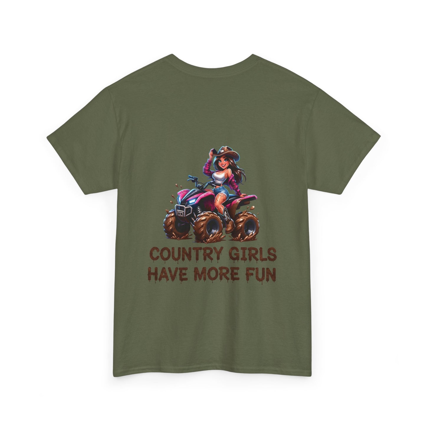 "Country Girls Have More Fun" Unisex Cotton T-Shirt