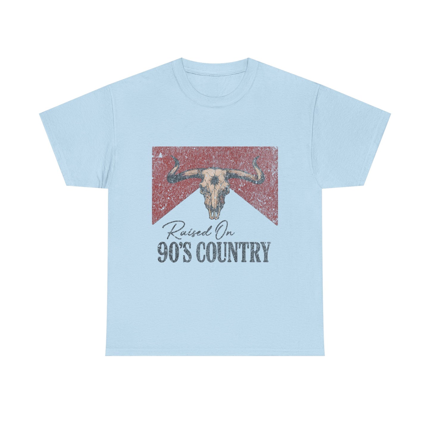 "90's Raised On Country Music" Unisex Cotton T-Shirt
