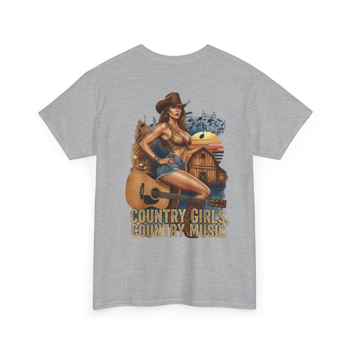 "Country Music" Unisex Cotton T-Shirt