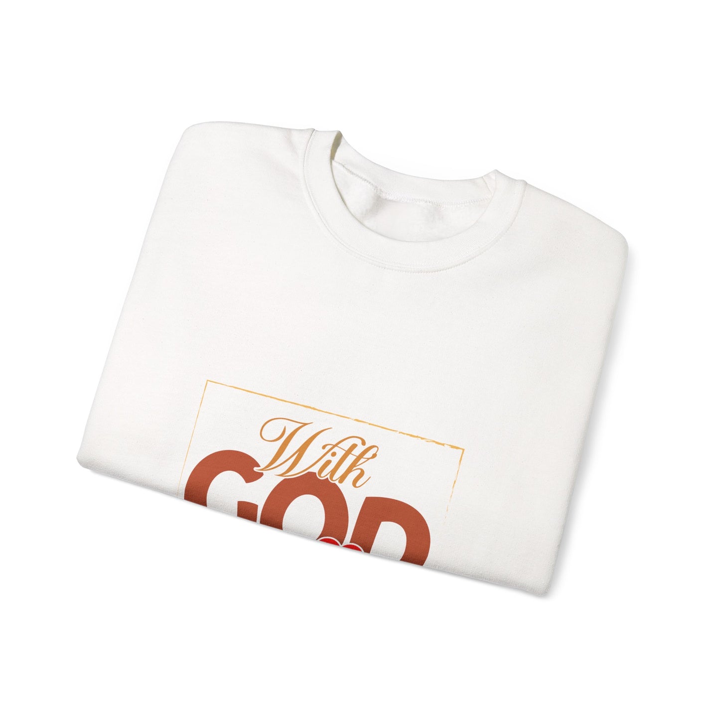 "With God" Crewneck Sweatshirt