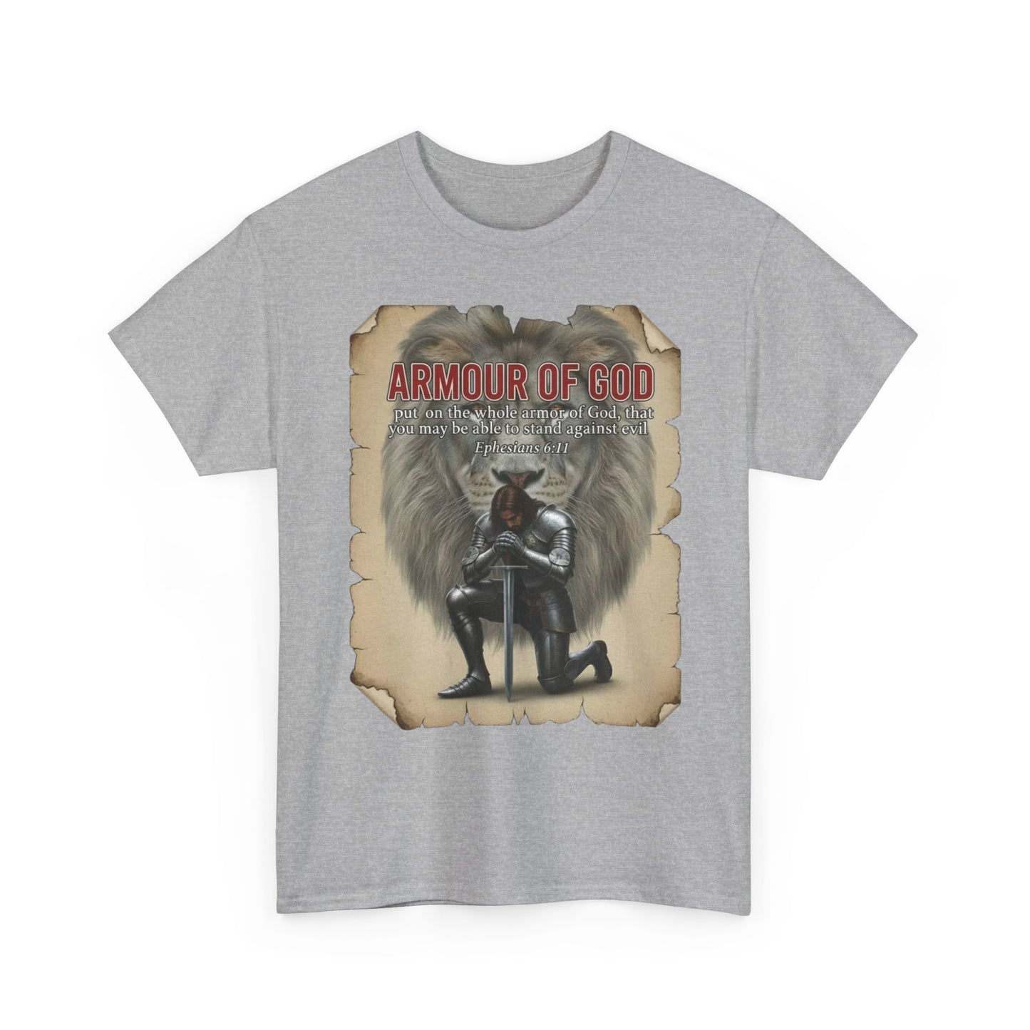 "Armour of God - Male Knight" Unisex T-Shirt
