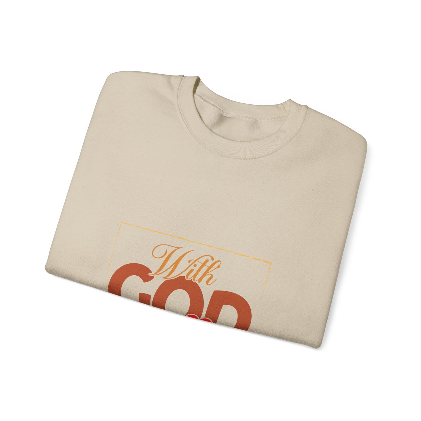 "With God" Crewneck Sweatshirt