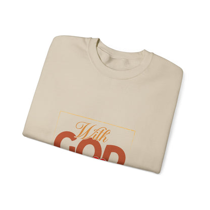 "With God" Crewneck Sweatshirt