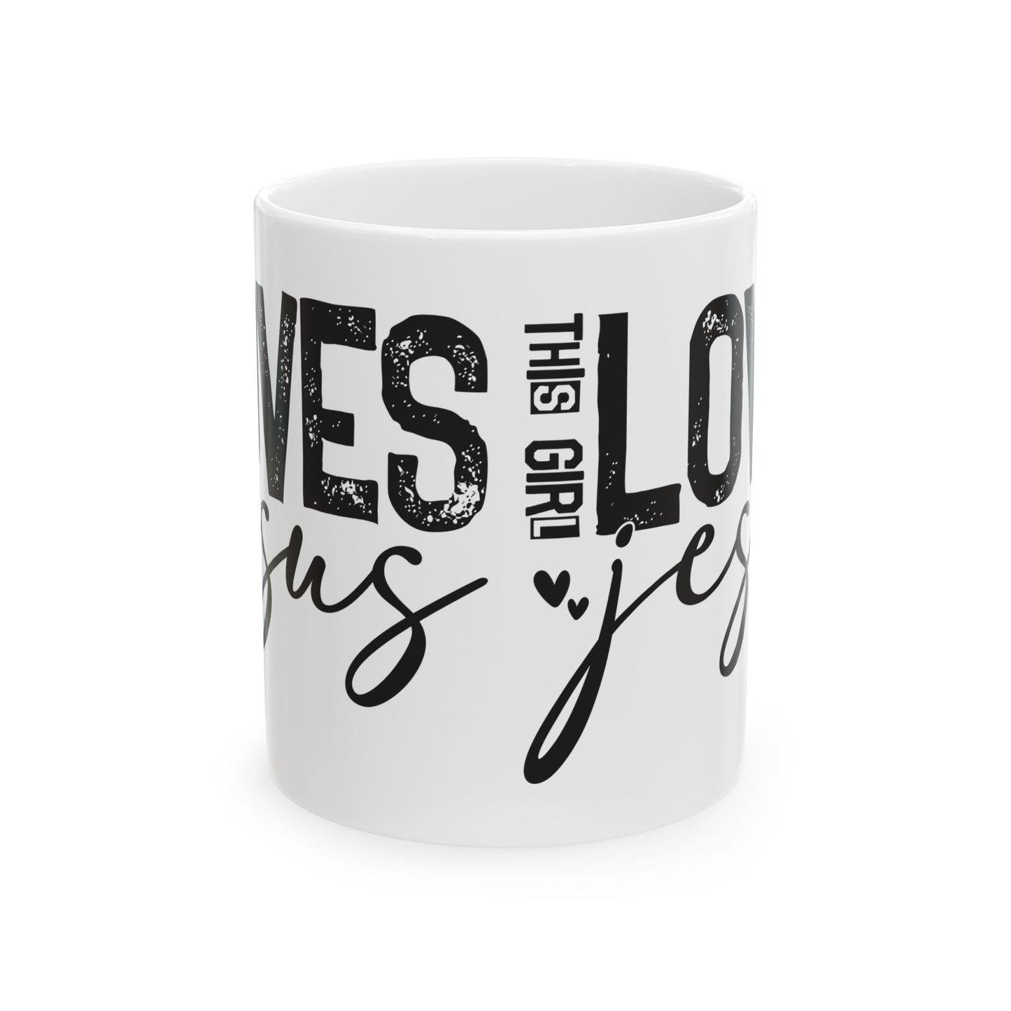 "This Girl Loves Jesus" Mug