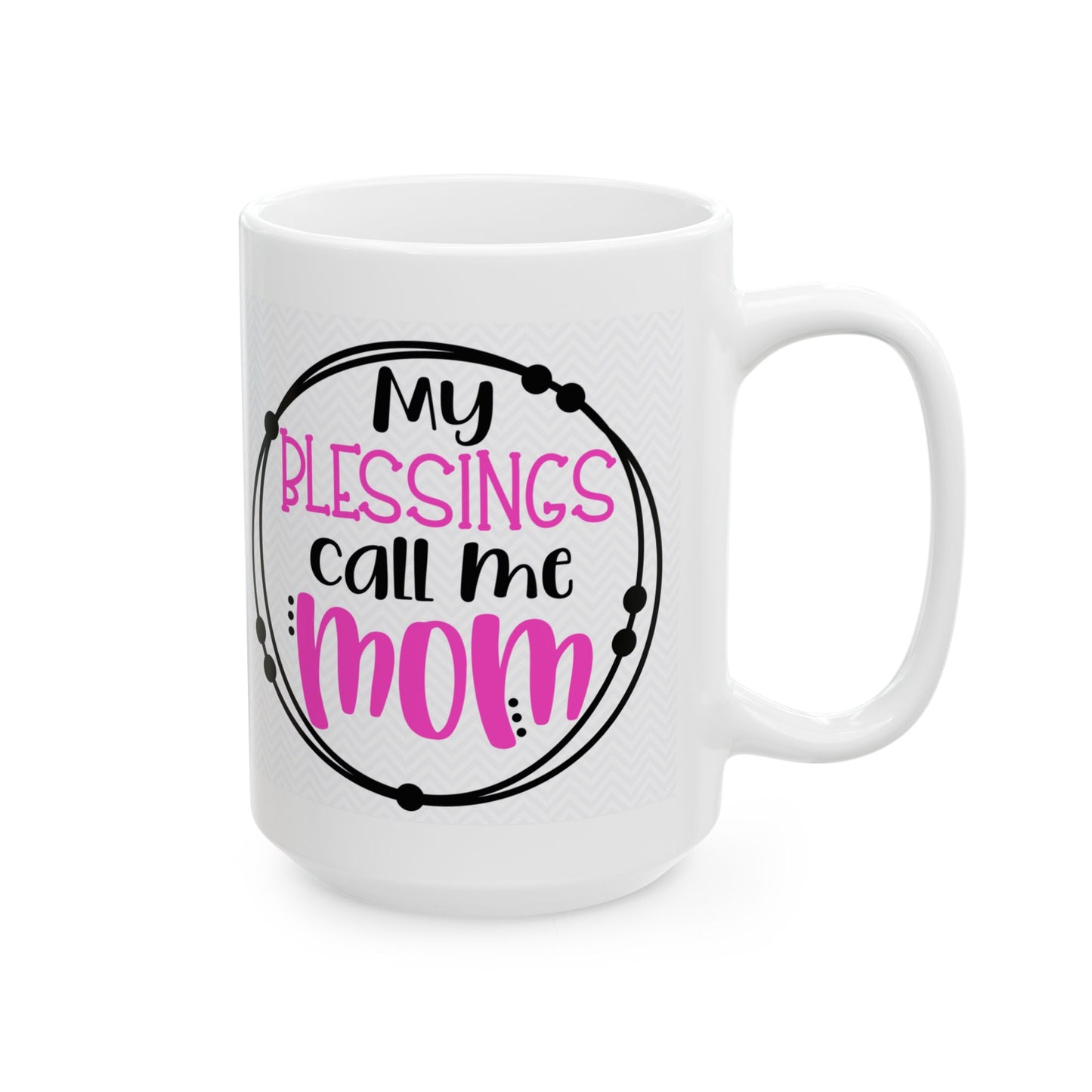 "Blessings Call Me Mom" Mug